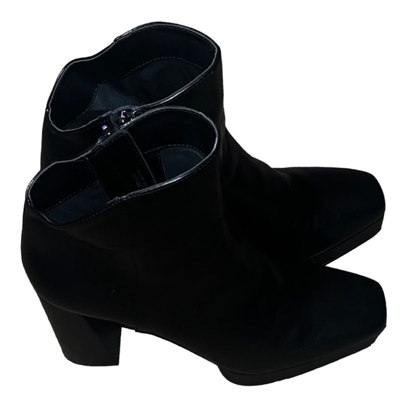 Jessica Simpson Kilise Slant Boot Zipper Square Toe 4 in  Block Heel Women’s 10 - Picture 8 of 13